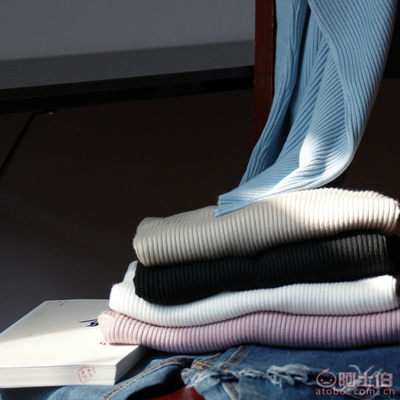 【新款坑條套頭日式針織T恤廠家直銷半高領(lǐng)優(yōu)雅氣質(zhì)修身女士針織衫】長沙市開福區(qū)專衣服裝廠 - 產(chǎn)品庫